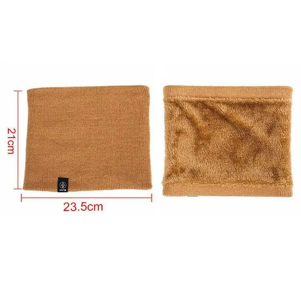 Soft Knitted Neck Warmer Sport Scarf