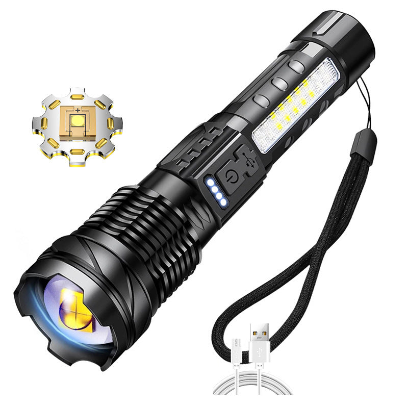 Waterproof Strong Light Flashlight