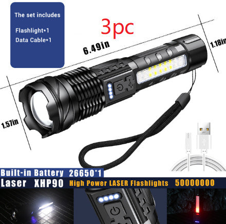 Waterproof Strong Light Flashlight