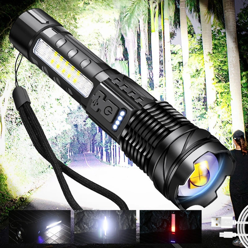 Waterproof Strong Light Flashlight