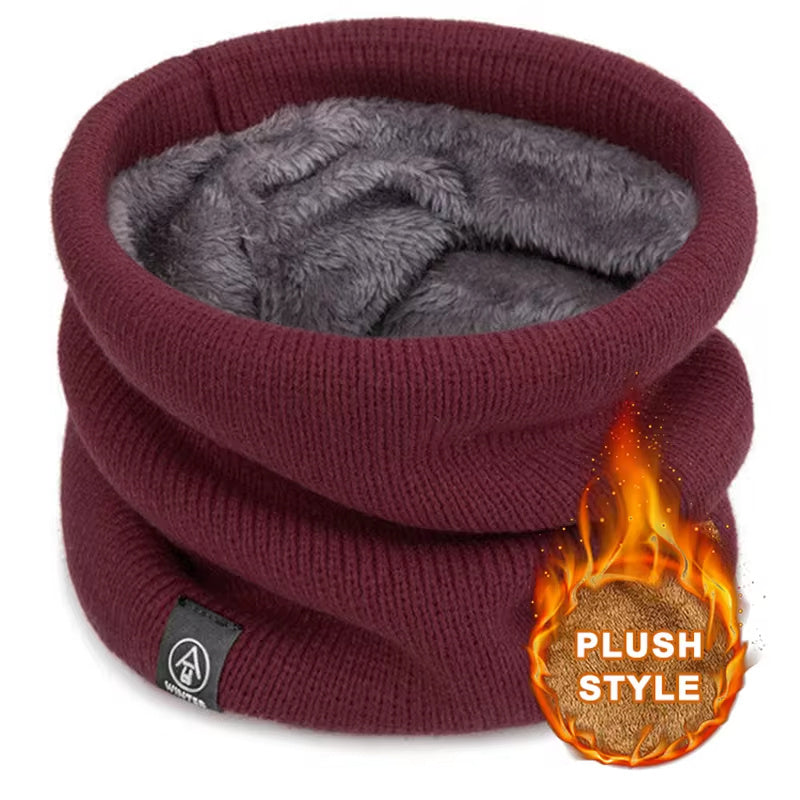 Soft Knitted Neck Warmer Sport Scarf