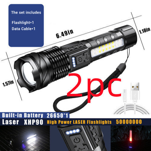 Waterproof Strong Light Flashlight