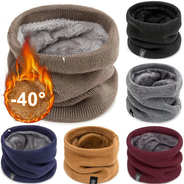 Soft Knitted Neck Warmer Sport Scarf